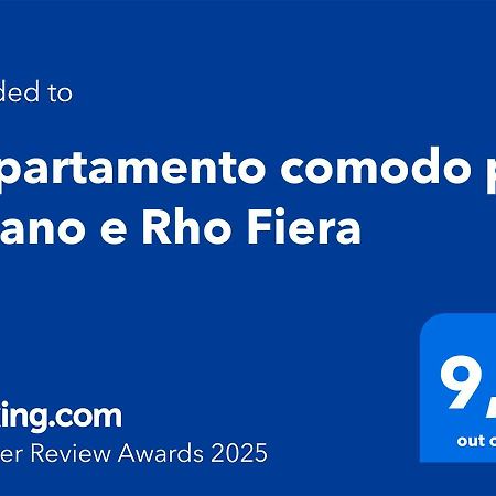 Appartamento Comodo Per Milano E Rho Fiera Zewnętrze zdjęcie